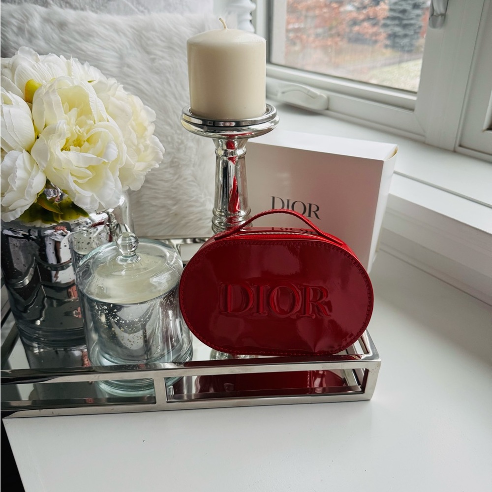 Dior Glossy Red Vanity Case